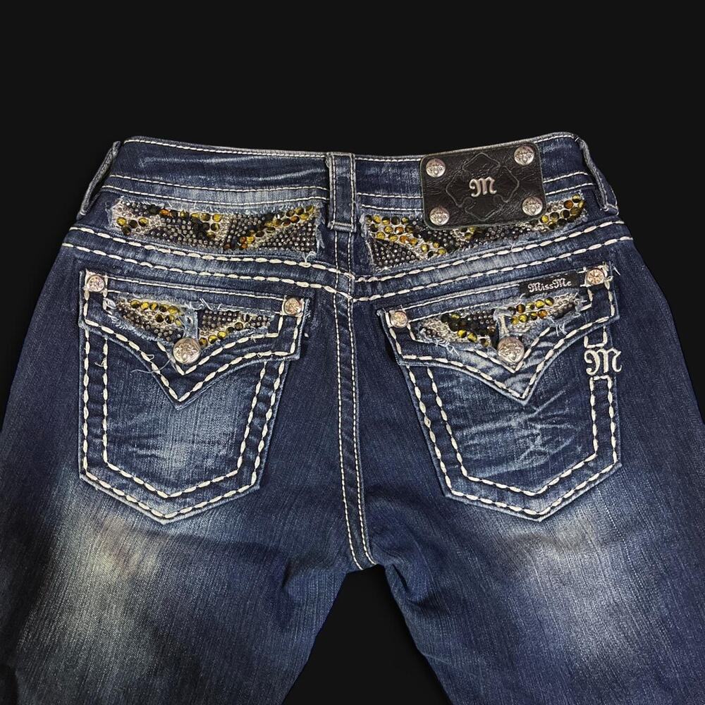 Miss Me Womens Jeans Low Rise Signature Skinny Jeans Size 27